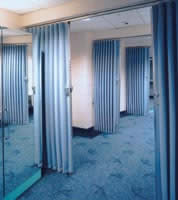 fabric partitions uk